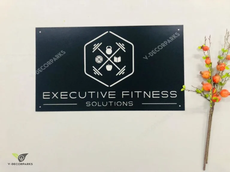 Custom Business Logo Or Artwork, Custom Metal Sign, Business Logo Sign