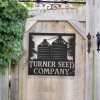 Custom Metal Silo Sign, Metal Farm Sign, Silo Indoor Or Outdoor Sign