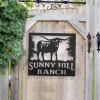 Customize Metal Longhorn Sign, Longhorn Sign Indoor Or Outdoor Farm Sign