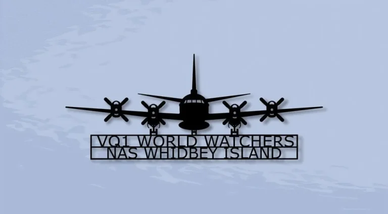 Ep-3e Vq-1 World Watchers - Nas Whidbey Island Metal Sign, Cut Metal Sign Wall Decor