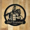 Barrel Racing Galloping Horse With Rider Handmade Metal Wall Art Hanging Sign