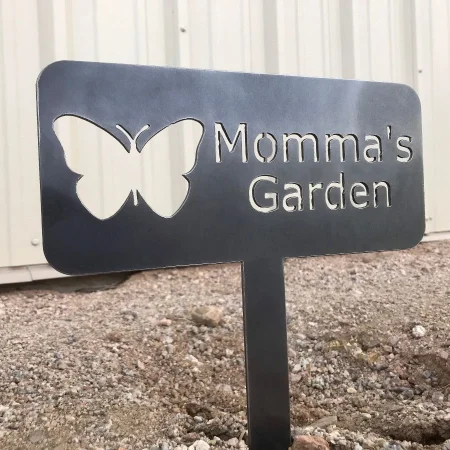 Custom Garden Sign, Garden Sign, Personalized Garden Sign, Garden, Garden Stake, Garden Art, Metal Yard Art
