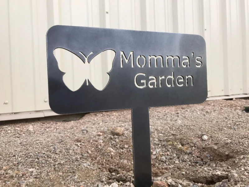 Custom Garden Sign, Garden Sign, Personalized Garden Sign, Garden, Garden Stake, Garden Art, Metal Yard Art