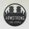 Family Lake Lot Sign, Lake House Sign, Lakeside Sign, Lake House Decor, Lake Decor, Metal Sign, Metal Sign Personalized,