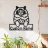 Personalized Ragdoll Cat Metal Sign Art, Custom Ragdoll Cat Metal Sign, Animal Gift, Pets Gift, Birthday Gift