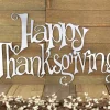 Thanksgiving Sign, Metal Wall Art, Thanksgiving Decor, Fall Decor, Metal Sign, Happy Thanksgiving, Autumn Decor