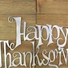 Thanksgiving Sign, Metal Wall Art, Thanksgiving Decor, Fall Decor, Metal Sign, Happy Thanksgiving, Autumn Decor