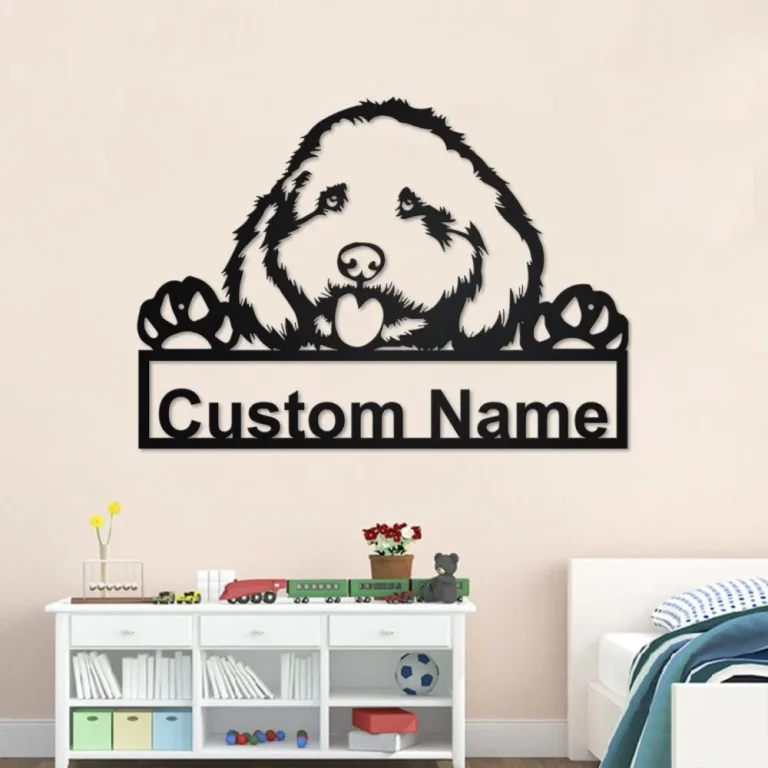 Personalized Cockapoo Metal Sign, Cockapoo Metal Wall Art, Cockapoo Metal Wall Decor, Custom Cockapoo, Custom Dog,cockapoo Dog,dog Lover