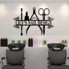 Nail Salon Personalized Shop Name Metal Wall Art Cut Metal Sign