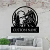 Custom Horse Ranch Metal Sign, Horse Sign Personalized Horse Farmhouse Name Sign, Horse Metal Wall Art, Horse Farm Sign, Outdoor Sign, Home Decor