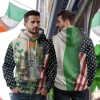 Us Flag Apostle Of Ireland 3d All Over Printed Hoodie, Irish Shamrock Printed Unisex Pullover Hoodie, Patrick's Day Men's Fleece Hooded Sweatshirt