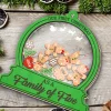 Custom First Christmas As A Family Ornament, Family Of Three Four Five Six Christmas Ornament, New Family Name Ornament, Baby 1st Christmas Ornament