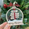 Customized Family Christmas Tree Ornaments, Family Name Ornament, Christmas Tree Ornament With Family Names 2024, Ornaments For Christmas 2024