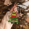 Personalized Family Name Christmas Ornament, Family Name Christmas Tree Ornament, Custom Family Ornament With Names, Christmas Tree Ornament