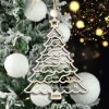 Custom Family Names Tree Christmas Ornament, Family Names Tree Ornament, Family Ornament With Pets, Christmas Tree Name, 2024 Christmas Ornament